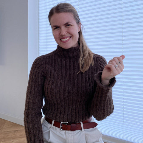 Easy Wide Rib Sweater Kit