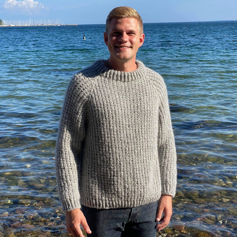 Easy Evening Sweater Man Kit