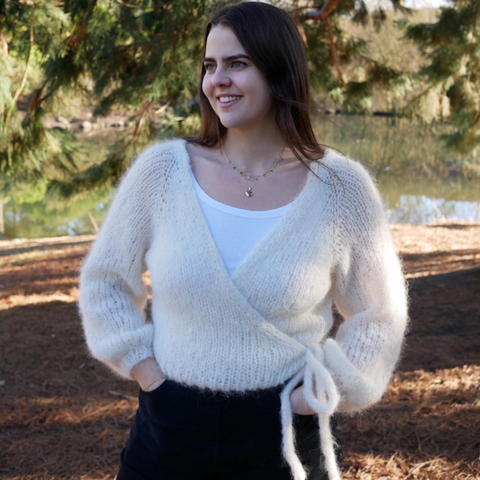 Easy Wrapped Cardigan Kit