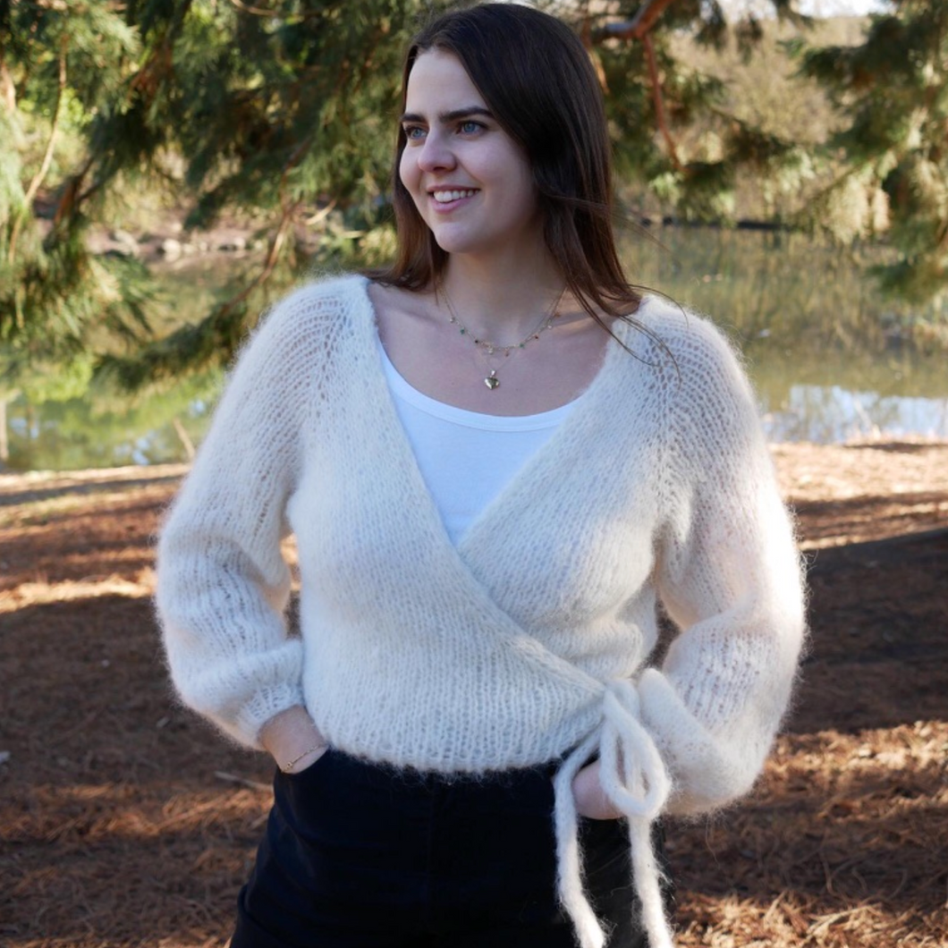 Easy Wrapped Cardigan S