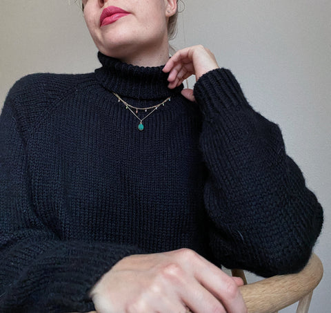 Easy Turtleneck Sweater (Fine Edition) Kit